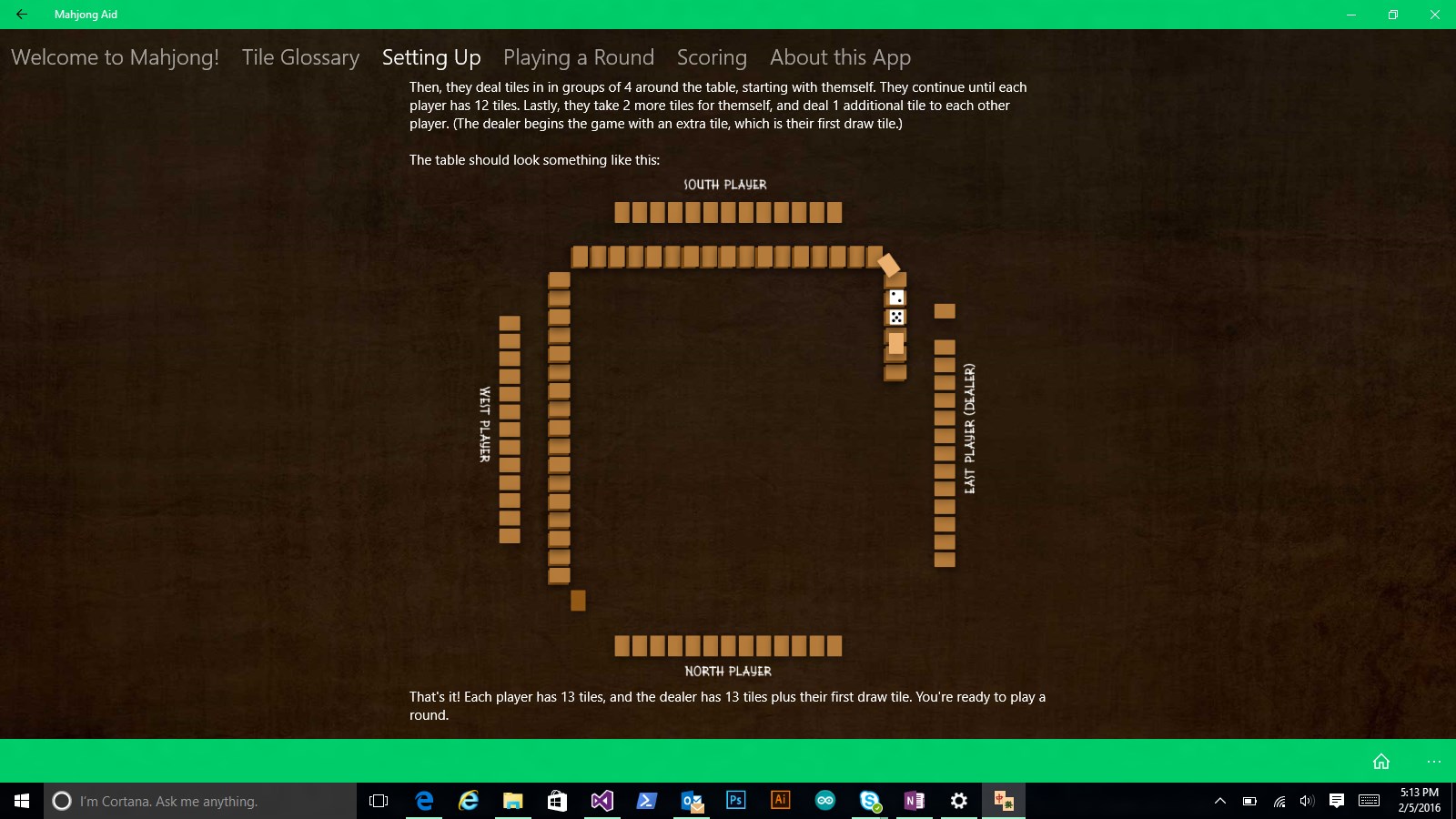 Mahjong Aid - How to play